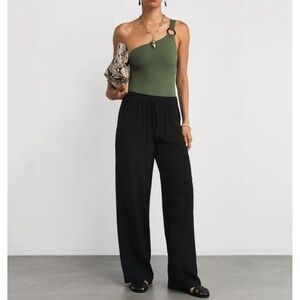 Matteau Silk Drawstring Trousers 1